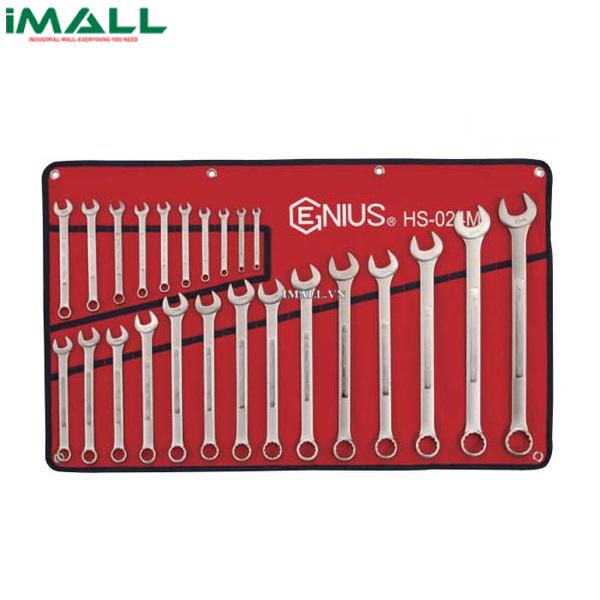 Bộ cờ lê đầu mở đầu tròng 24 chi tiết GENIUS HS-024M (6-32mm)