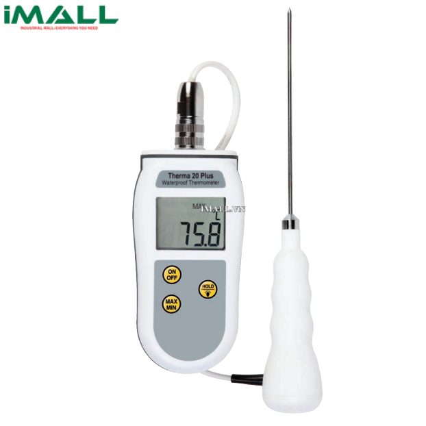 Nhiệt kế điện tử tiếp xúc cầm tay chống nước (Loại NTC/T) ETI Therma 22 Plus (232-041)
