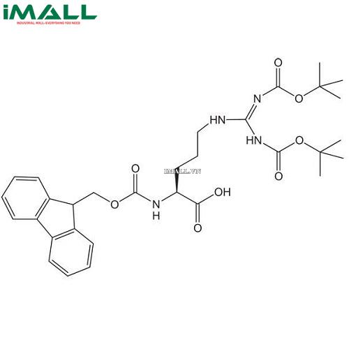 Hóa chất Fmoc-Arg(Boc)₂-OH (C₃₁H₄₀N₄O₈; Chai thủy tinh 1 g)  Merck 8521010001