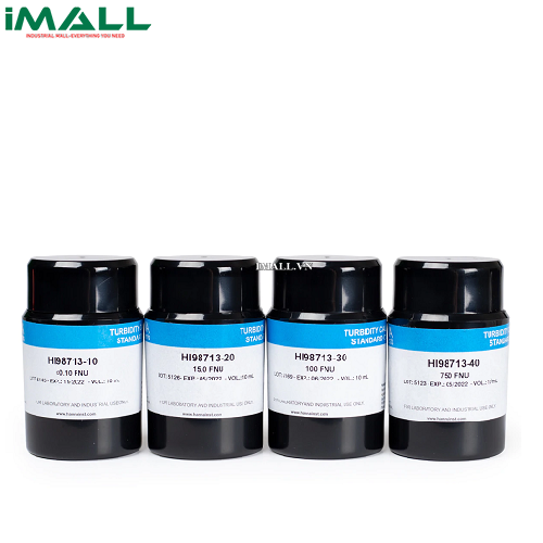 Dung Dịch Hiệu Chuẩn Độ Đục (<0.10, 15, 100, 750 FNU) HANNA HI98713-11