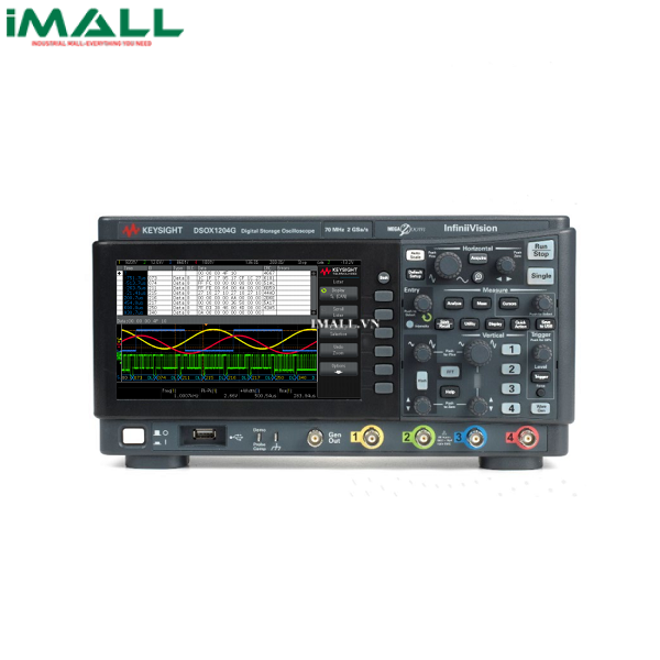 Máy hiện sóng số KEYSIGHT DSOX1202A (70Mhz, 2 CH, 2 GSas)