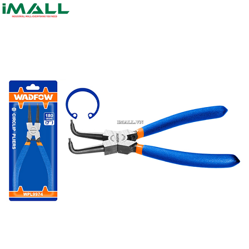 Kềm mở phe vòng trong mũi cong 7" Wadfow WPL9974