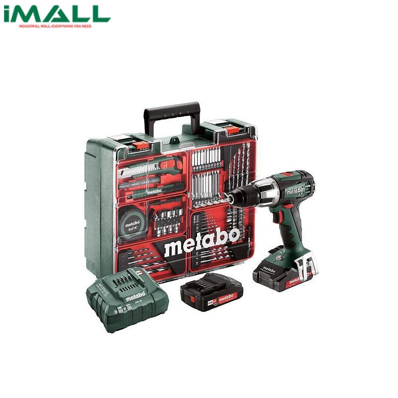 Máy khoan búa không dây METABO POWERMAXX SB 12 SET (0-1400 rpm) (601076870)