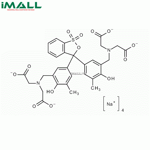 Hóa chất Xylenol orange tetrasodium salt metal indicator (C₃₁H₂₈N₂Na₄O₁₃S; Chai thủy tinh 1 g) Merck 1086770001