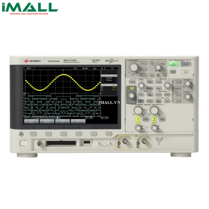 Máy hiện sóng số KEYSIGHT DSOX2022A (200 MHz, 2CH, 2 GSa/s)