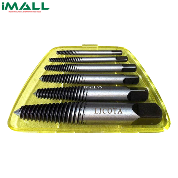 Bộ Mở Ốc Vít Gãy, Toét Đầu 6 Cây LICOTA TAP-50004 (3mm - 25mm)
