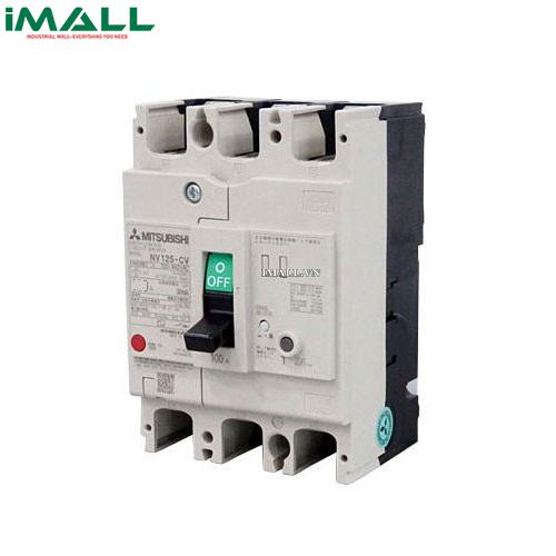 Cầu dao chống giật (ELCB) Mitsubishi NV125-HV 3P 75A (50kA 30mA)