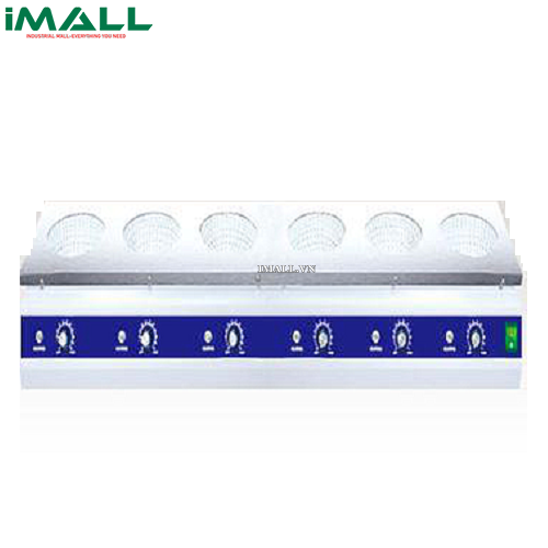 Bếp đun bình cầu SH Scientific SH-HMG-500R6 (6 vị trí, 500ML, 450℃)