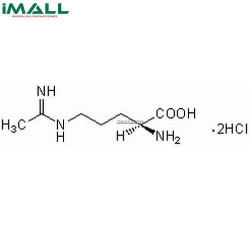 Hóa chất L-N⁵-(1-Iminoethyl)ornithine, Dihydrochloride (C₇H₁₅N₃O₂ · 2HCl, ống nhựa 20 mg) Merck 400600-20MG US1400600-20MG