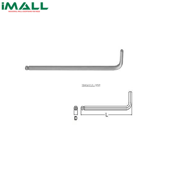 Tuýp lục giác bi dài SATA 80105A (2mm)