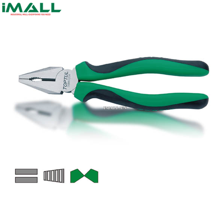 Kìm tổ hợp Toptul DBBB2208 (8")