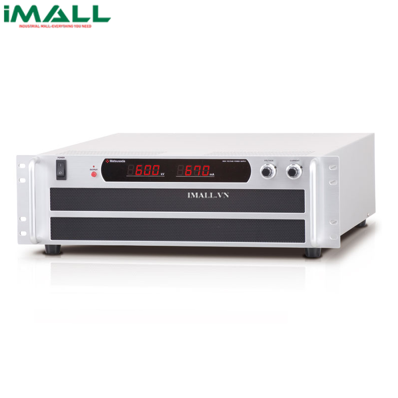 Nguồn điện áp cao Matsusada AK-15P267 (15kV,267mA,Rack-mount,phân cực dương)