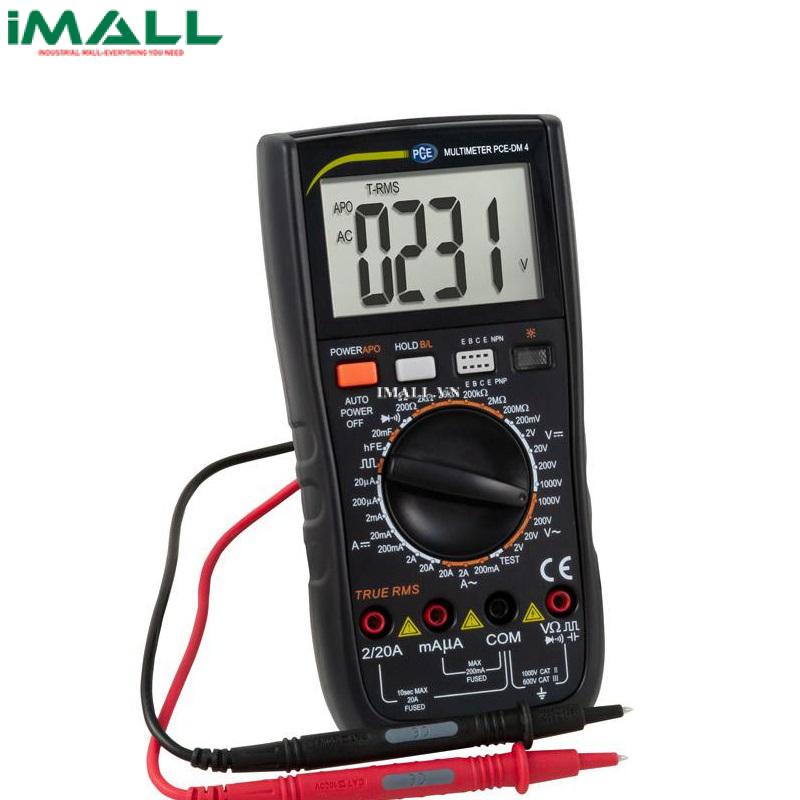Đồng hồ vạn năng kỹ thuật số PCE DM 4