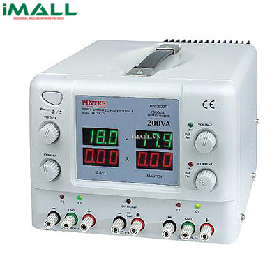 Nguồn một chiều DC Pintek PW-3033R ( 30V/3A, 5V/3A, 2CH)