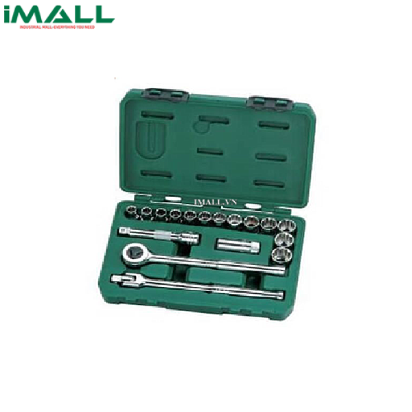 Bộ cần đầu tuýp 1/2" SATA 09086 (17 chi tiết, 10~24mm)