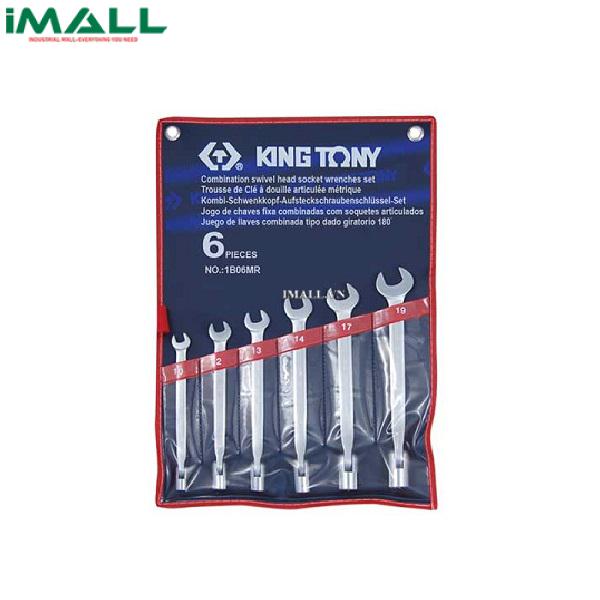 Bộ cờ lê miệng – tuýp 6 cái hệ mét Kingtony 1B06MR (10-19mm)