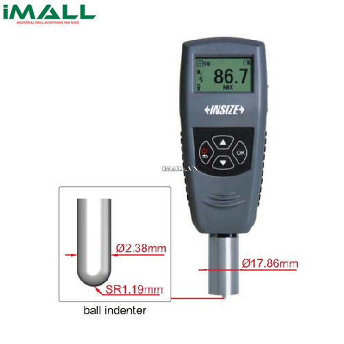 Máy đo độ cứng điện tử INSIZE ISH-DSOO (Lưu dữ liệu, đo kiểu OO, nhựa mềm, cao su mềm 0-100 OO)