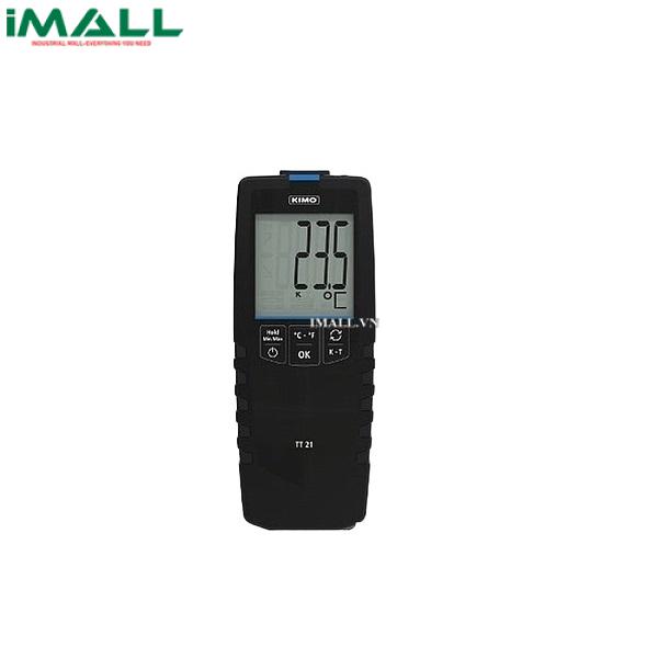Máy đo nhiệt độ tiếp xúc kiểu K, T KIMO TT21 (1 kênh, -200 to +1300 °C)