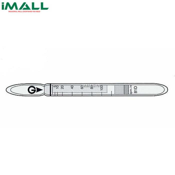 Ống Dosl thụ động Axit axetic CH3CO2H Gastec 81D (0,5 ~ 100 ppm)