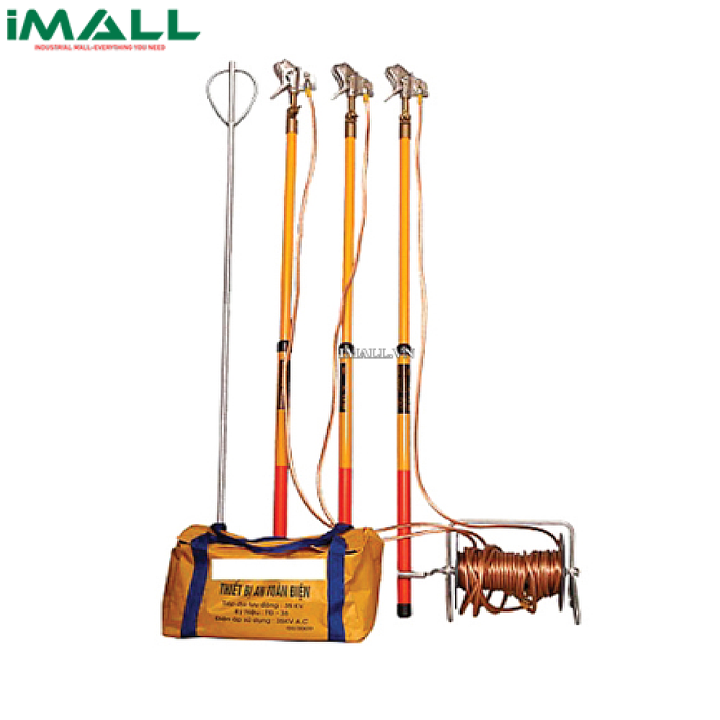 Bộ tiếp địa 3 pha di động VIỆT NAM TĐ-04 (0.4kV)