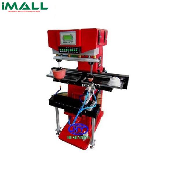 Máy in tampon hai màu cho đế giày Hoystar GW-M2/Y (400cặp/h)