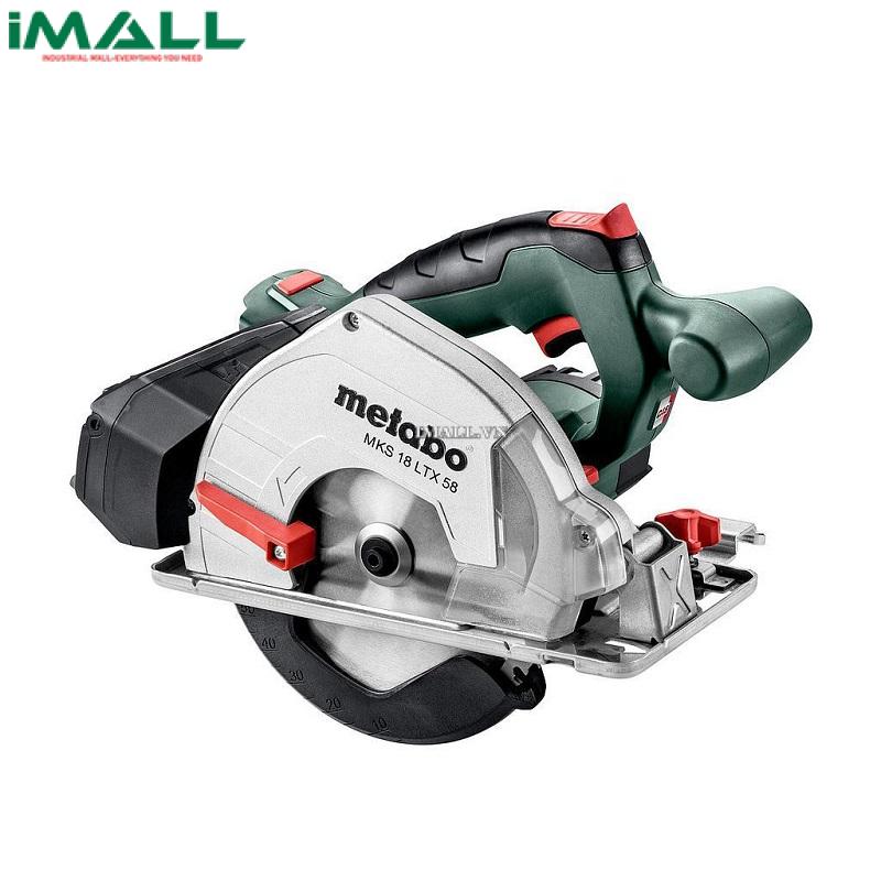 Máy cưa đĩa cắt kim loại không dây METABO MKS 18 LTX 58 (31 m/s / 102 ft/min) (600771840)