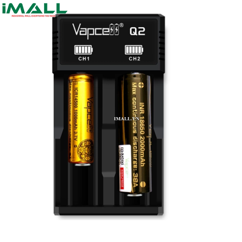 SẠC PIN ĐÔI VAPCELL Q2