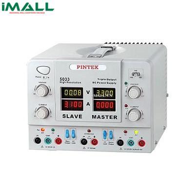Nguồn một chiều DC Pintek PW-5033 ( 30V/3A, 5V/3A FIX, 2CH)