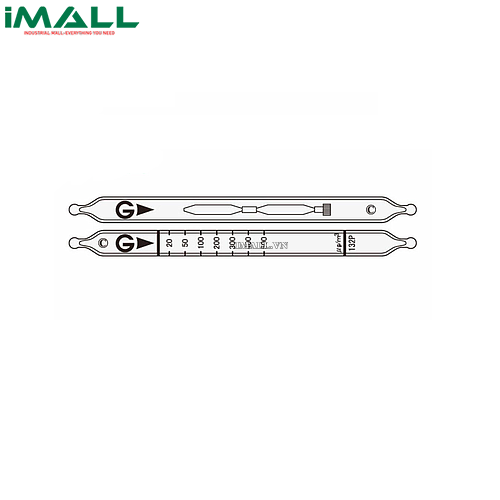Ống dò Khí hoặc hơi Trichloroethylene Cl2C: CHCl Gastec 132P (20 - 1200 μg / m3)