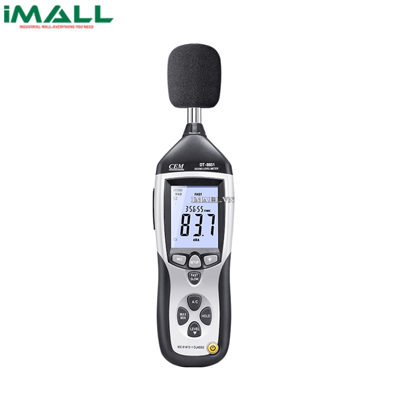 Máy đo độ ồn CEM DT-8852 (30dB~130dB, ±1.4dB)