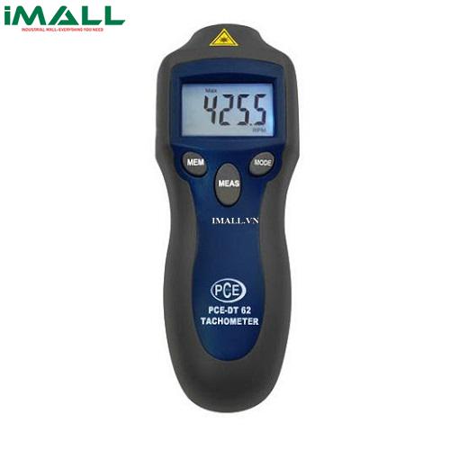 Máy đo tốc độ vòng quay động cơ dùng laser PCE DT 62 (2 ~ 99,999 r.p.m)