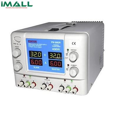 Nguồn một chiều DC Pintek PW-3063R (0~ 32V/6A, 5V/3A FIX, 2CH)