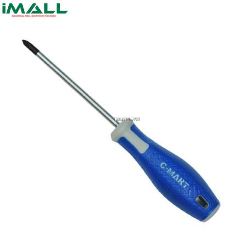 Tua vít bake 6.0x125mm cán cao su C-MART C0034-6.0125+