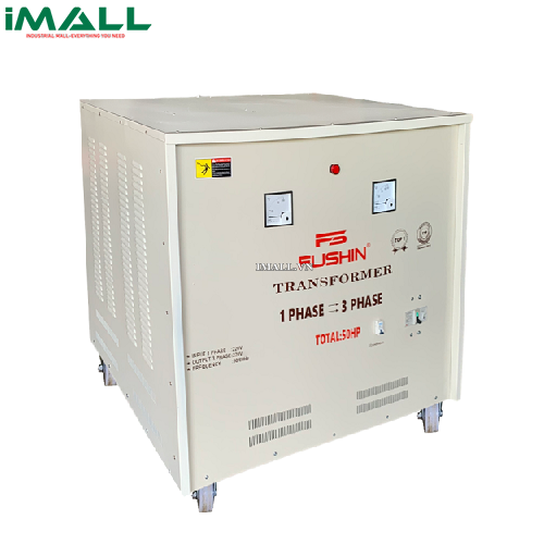 Biến áp 1P 220V ra 3P 220V-50Hp Fushin B1P3P-50HP(220V)