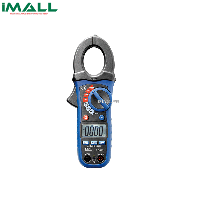 Ampe kìm AC/DC CEM DT-363 (AC/DC-400A/600V, AC True RMS)