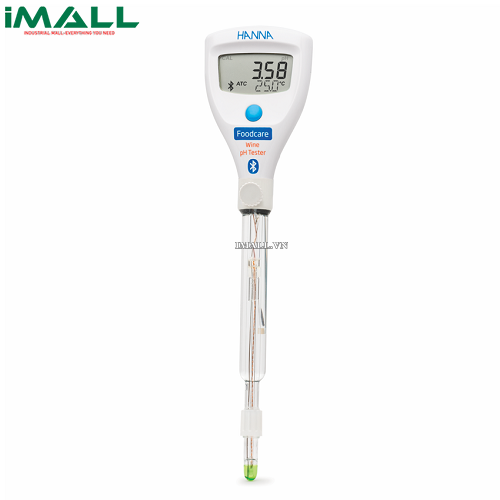 Bút đo pH/nhiệt độ HALO2 Bluetooth trong rượu HANNA HI9810332