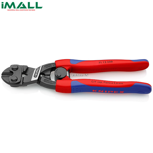 Kìm Cắt CoBolt® Cắt Thép Lò Xo Ø3.6mm Có Lò Xo Tự Mở KNIPEX 71 12 200