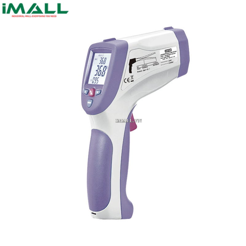 Nhiệt kế hồng ngoại không tiếp xúc CEM DT-8809 (32.0℃~42.5℃(người),0℃~60℃(vật),30℃~45℃(động vật) ±0.3℃)