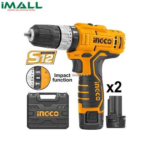 Máy khoan búa dùng pin Ingco CIDLI1232 (12V )