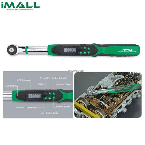 Cần siết lực 1/4" (1.5~30 Nm) có đồng hồ Toptul DT-030I2