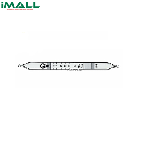 Ống dò đo nhanh Methylcychlohexanone C7H12O Gastec 155 (2 ~ 100ppm)