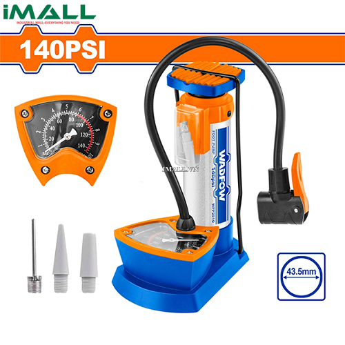 Bơm đạp chân(có đồng hồ) φ43.5*183mm Wadfow WPP2510