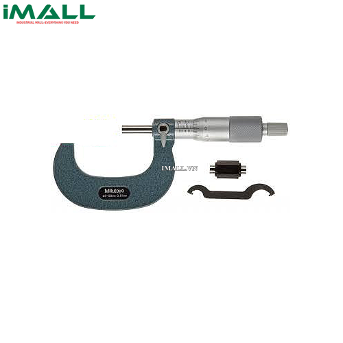 Panme đo ngoài cơ khí đo chiều dày thành ống Mitutoyo 115-303 (25-50mm/ 0.01mm)