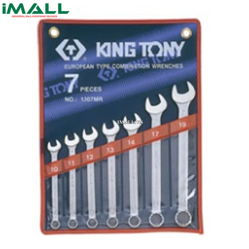 Bộ vòng miệng 7 cái hệ mét Kingtony 1207SR (10-19mm)