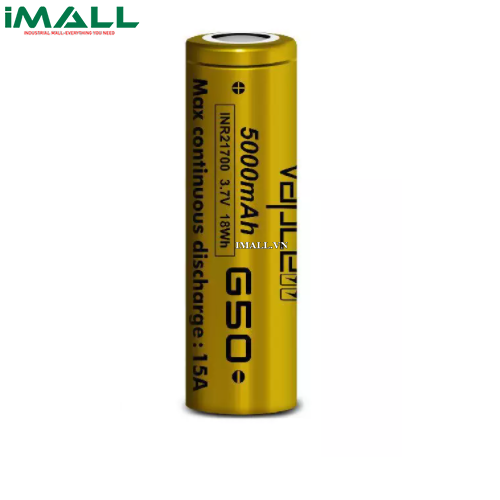PIN SẠC VAPCELL 21700 G50 DUNG LƯỢNG 5000MAH