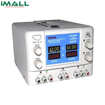 Nguồn một chiều DC Pintek PW-4063R (0~ 32V/6A, 5V/3A FIX, 2CH)