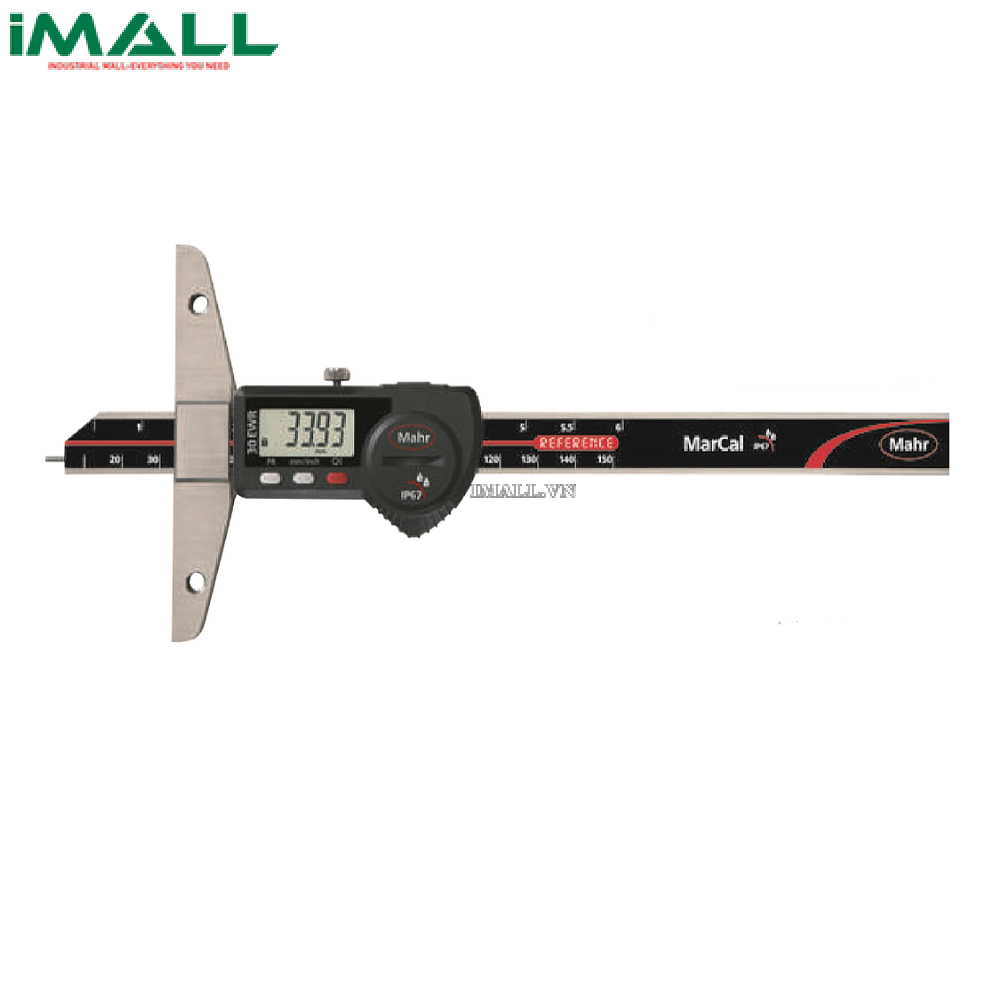 Thước đo độ sâu điện tử Mahr 30 EWR (4126701, 0-300mm/0-12", 0.01mm/.0005”)
