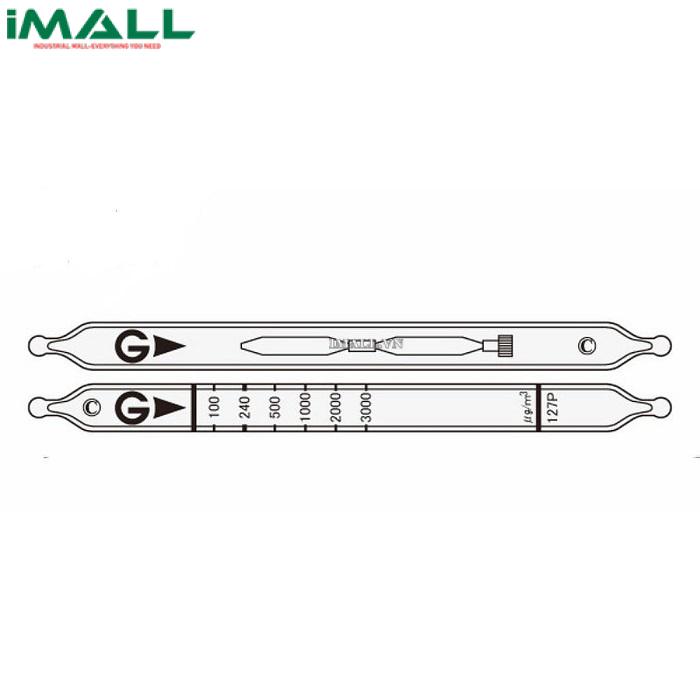 Ống dò Khí hoặc hơi p-Dichlorobenzene C6H4Cl2 Gastec 127P (100-3000μg / m3)