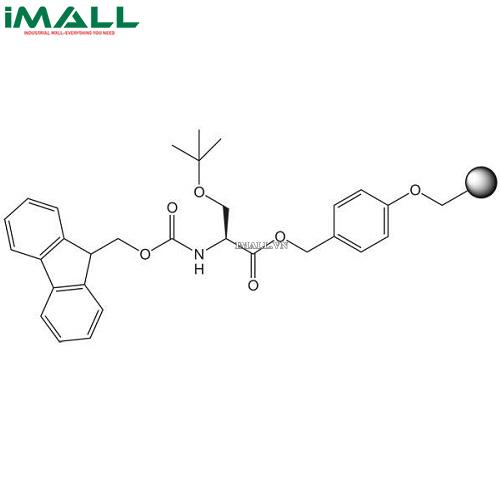 Hóa chất Fmoc-Ser(tBu)-Wang resin LL (100-200 mesh) (Chai thủy tinh 5g) Merck 8561160005