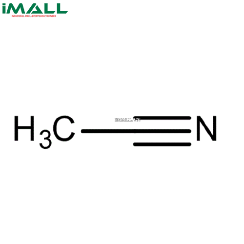 Hóa chất Acetonitrile isocratic grade for liquid chromatography LiChrosolv (CH₃CN, Chai thủy tinh 2.5L) Merck 1142912500
